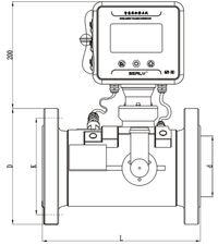 Smart Turbine Flow Meter