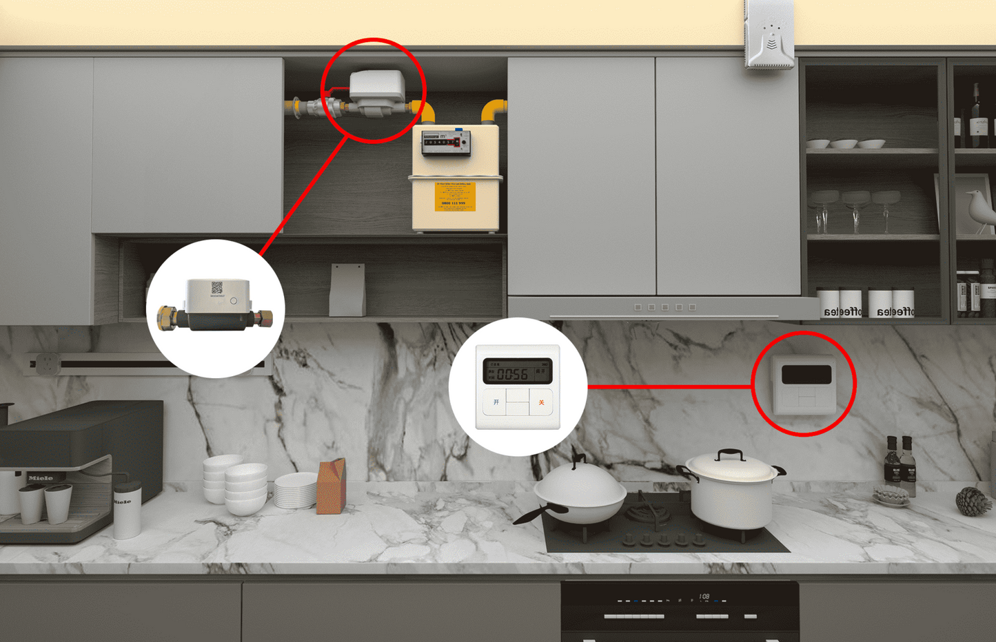 AI-Powered Automatic Shut-Off Valve