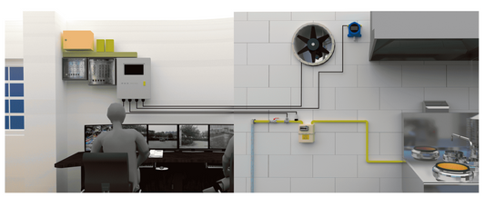 Industrial and Commercial Gas Leakage Monitoring System