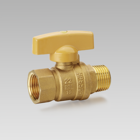 Brass ball valve (F/M) YH-203