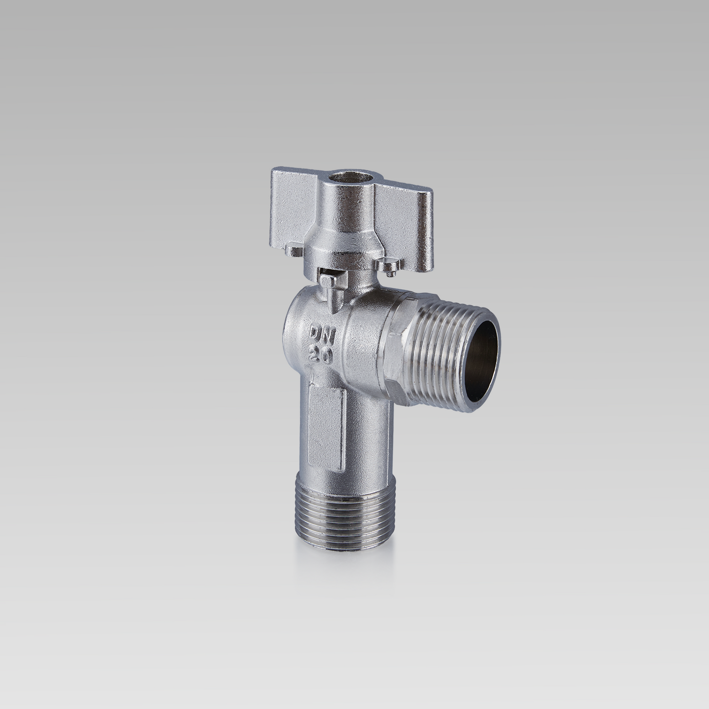 Brass right angle ball valve (M/M)(L) YH-209