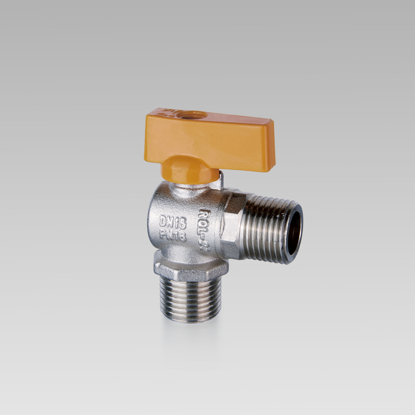 Brass right angle ball valve (M/M) YH-210