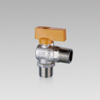 Brass right angle ball valve (M/M) YH-210