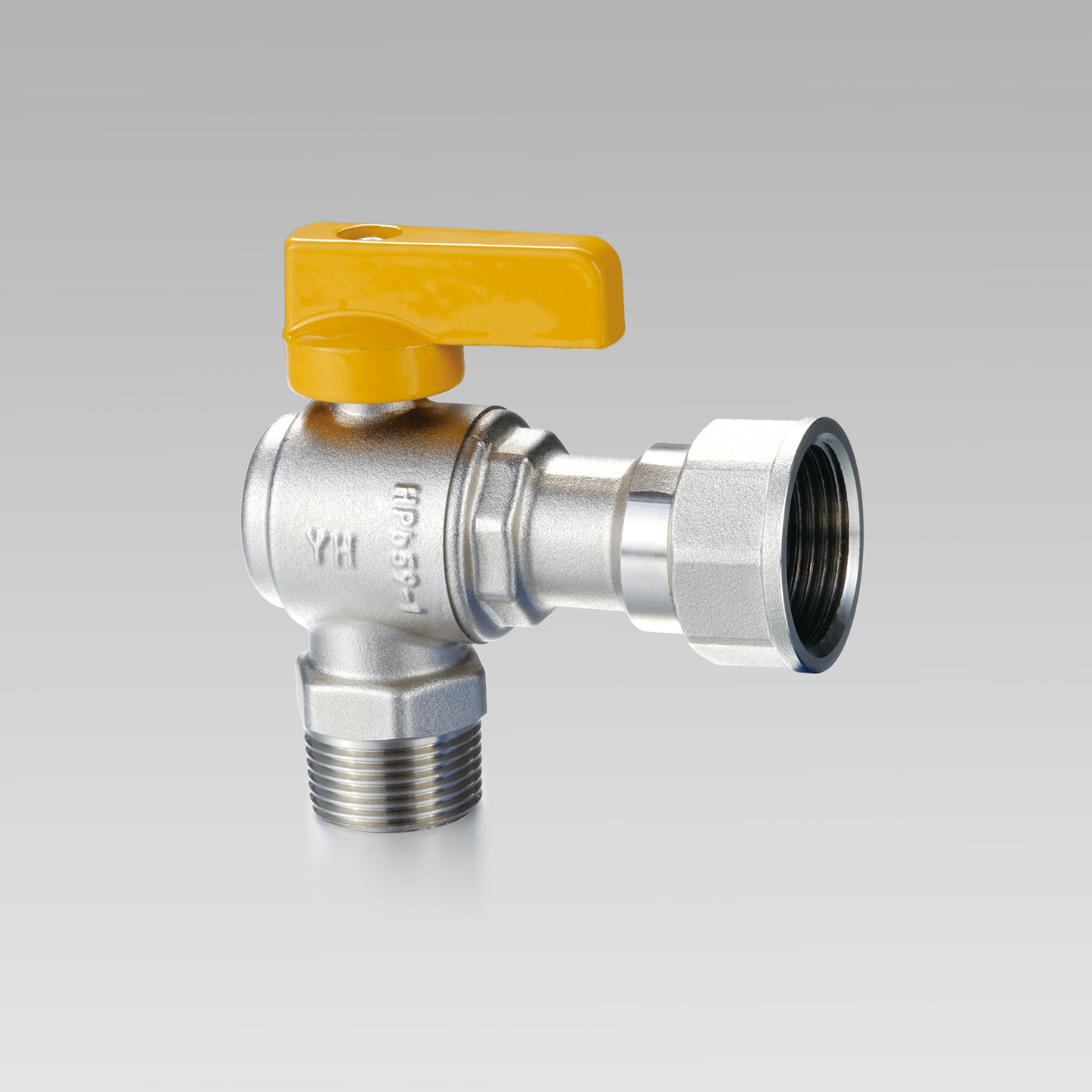 Brass right angle ball valve (F/M) YH-215