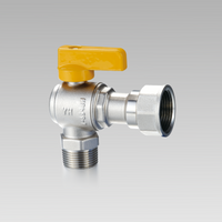 Brass right angle ball valve (F/M) YH-215